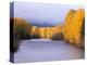 Yakima River and Trees in Autumn, Near Cle Elum, Kittitas County, Washington, USA-Jamie & Judy Wild-Premier Image Canvas