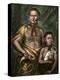 Yamacraw Chief Tomo-Chichi Mico and His Son-null-Premier Image Canvas
