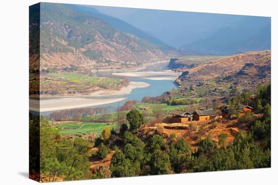 Yangtze River, Yunnan, China, Asia-Bruno Morandi-Premier Image Canvas