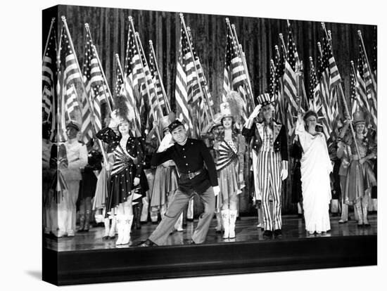 Yankee Doodle Dandy, Jeanne Cagney, James Cagney, Joan Leslie, Walter Huston, Rosemary Decamp, 1942-null-Stretched Canvas