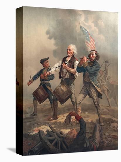 Yankee Doodle or the Spirit of '76, Published by J.F. Ryder after Archibald M. Willard-Archibald Willard-Premier Image Canvas