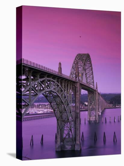 Yaquina Bay Bridge, Newport, Oregon, USA-null-Premier Image Canvas