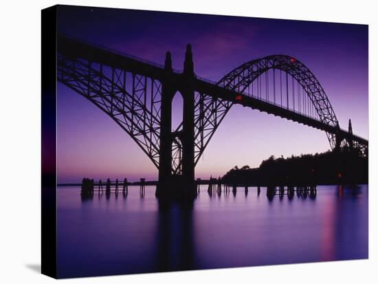 Yaquina Bay Bridge, Newport, Oregon, USA-null-Premier Image Canvas