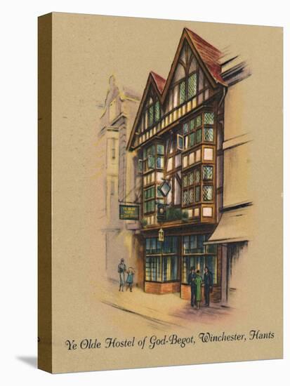 'Ye Olde Hostel of God-Begot, Winchester, Hants', 1939-Unknown-Premier Image Canvas