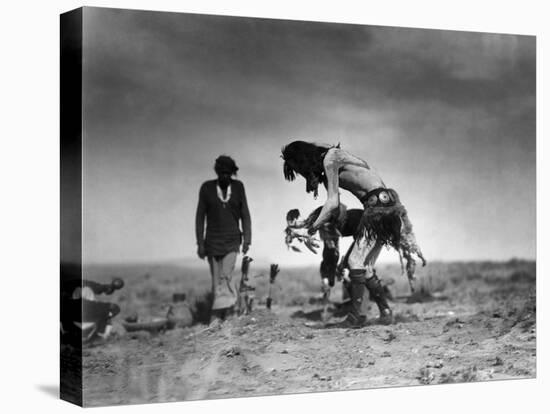 Yeibichai Ceremony, c1905-Edward S. Curtis-Premier Image Canvas