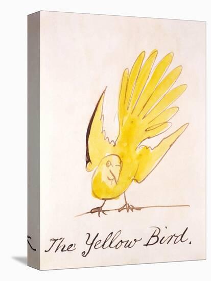 Yellow Bird-Edward Lear-Premier Image Canvas