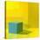 Yellow / Blue-Daniel Cacouault-Premier Image Canvas