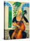 Yellow Cello-Marsha Hammel-Stretched Canvas