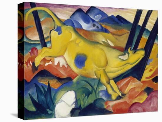 Yellow Cow, 1911-Franz Marc-Premier Image Canvas