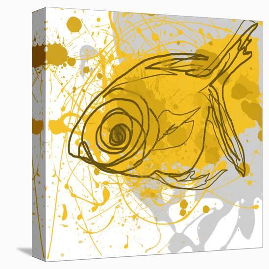 Yellow Fish-Irena Orlov-Stretched Canvas