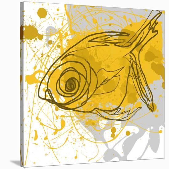 Yellow Fish-Irena Orlov-Stretched Canvas