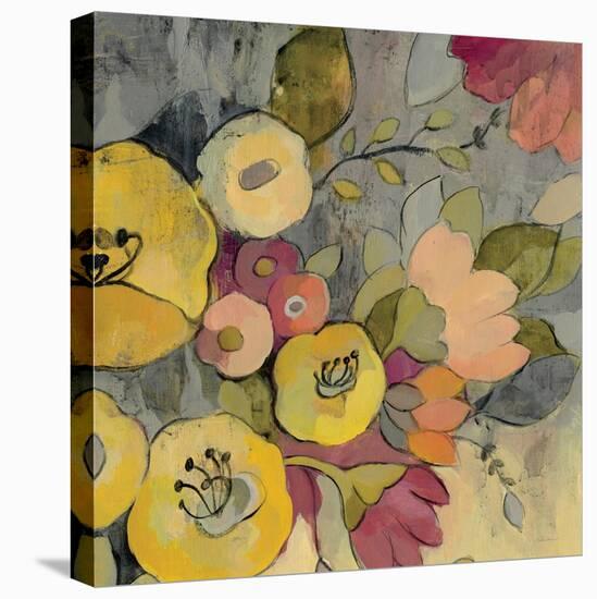 Yellow Floral Duo I Crop-Silvia Vassileva-Stretched Canvas