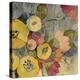 Yellow Floral Duo I Crop-Silvia Vassileva-Stretched Canvas