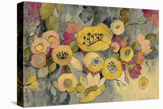Yellow Floral Duo III-Silvia Vassileva-Stretched Canvas