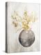 Yellow Flowers In Vase Mate-OnRei-Stretched Canvas
