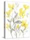 Yellow & Grey Garden II-Jennifer Goldberger-Stretched Canvas