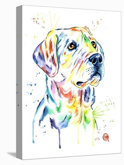 Yellow Lab-Lisa Whitehouse-Stretched Canvas