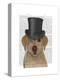Yellow Labrador, Formal Hound and Hat-Fab Funky-Stretched Canvas