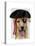 Yellow Labrador Pirate-Fab Funky-Stretched Canvas