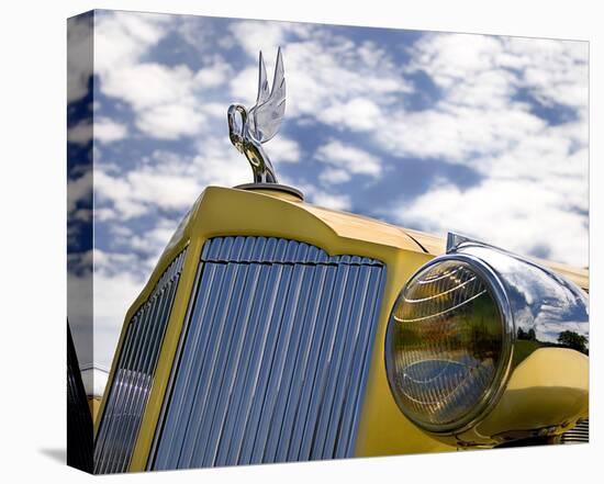 Yellow Packard-Richard James-Stretched Canvas