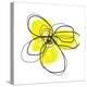 Yellow Petals 2-Jan Weiss-Stretched Canvas