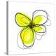 Yellow Petals 4-Jan Weiss-Stretched Canvas