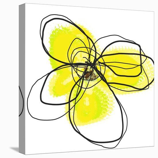 Yellow Petals Two-Jan Weiss-Stretched Canvas