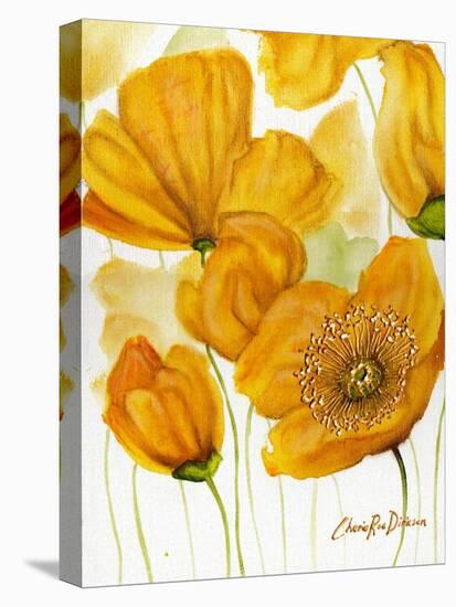 Yellow Poppies-Cherie Roe Dirksen-Premier Image Canvas