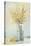 Yellow Spray in Vase I-Tim OToole-Stretched Canvas