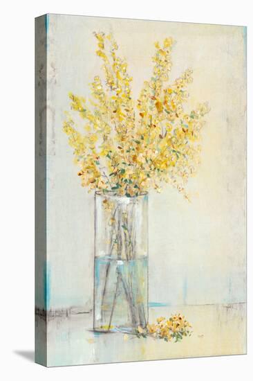 Yellow Spray in Vase II-Tim OToole-Stretched Canvas