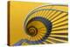 Yellow swirl-Greetje van Son-Premier Image Canvas