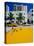 Yellow Taxi, South Beach, Miami Beach, Florida, USA-Sylvain Grandadam-Premier Image Canvas