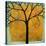 Yellow Tree of Life-Blenda Tyvoll-Stretched Canvas