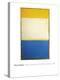 Yellow, White, Blue Over Yellow on Gray, 1954-Mark Rothko-Stretched Canvas
