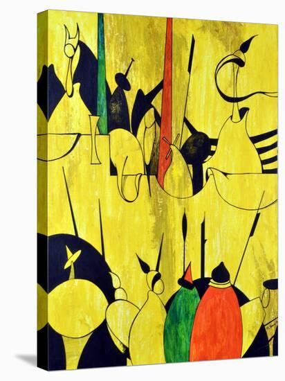 Yellow-Vaan Manoukian-Stretched Canvas