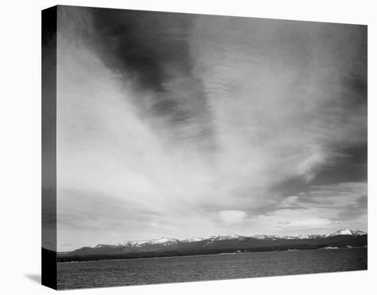Yellowstone Lake, Yellowstone National Park, Wyoming, ca. 1941-1942-Ansel Adams-Stretched Canvas