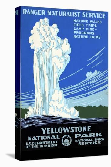 Yellowstone National Park, Ranger Naturalist Service-null-Stretched Canvas