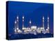 Yemen, Sana'A, Al-Saleh Mosque at Dusk-Nick Ledger-Premier Image Canvas