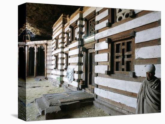 Yemrehanna Krestos (Yemrehanna Kristos) Monastery, Northeast Lalibela, Tigre Region, Ethiopia-Bruno Barbier-Premier Image Canvas