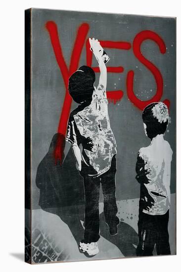 Yes-Daniel Bombardier-Stretched Canvas