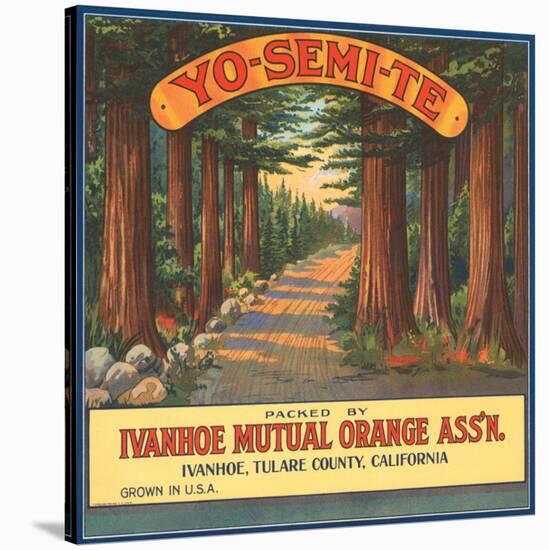 Yo-Se-Mite Oranges-null-Stretched Canvas