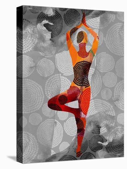 Yoga Pose I-Sisa Jasper-Stretched Canvas