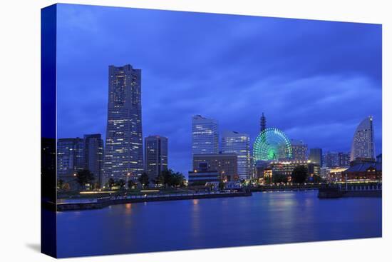 Yokohama skyline, Honshu Island, Japan, Asia-Richard Cummins-Premier Image Canvas