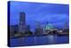 Yokohama skyline, Honshu Island, Japan, Asia-Richard Cummins-Premier Image Canvas