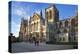 York Minster from Minster Piazza at Sunset, York, Yorkshire, England, United Kingdom, Europe-Mark Sunderland-Premier Image Canvas