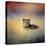 Yorkie Loving the Leaves-Jai Johnson-Premier Image Canvas