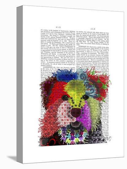 Yorkshire Terrier - Patchwork-Fab Funky-Stretched Canvas