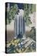 Yoro Waterfall, Mino Province', from the Series 'A Journey to the Waterfalls of All the Provinces'-Katsushika Hokusai-Premier Image Canvas