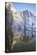 Yosemite Falls Reflected In The Merced River On A Foggy Winter Morning-Joe Azure-Stretched Canvas
