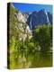 Yosemite Falls with the Merced River-George Oze-Premier Image Canvas